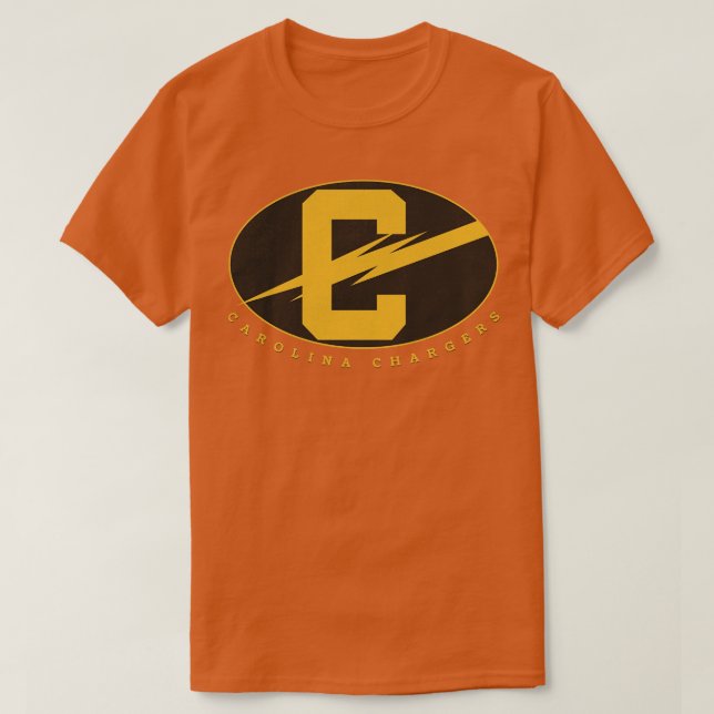 Defunct olina Chargers AFA 1981 T Shirt (Design framsida)