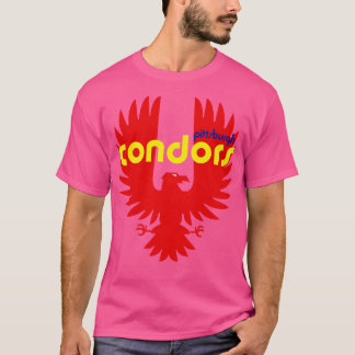 Defunct Pittsburgh Condors ABA Basketball 1971 T Shirt