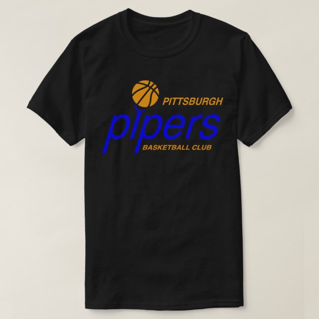 DEFUNCT PITTSBURGH PIPERS T SHIRT (Design framsida)