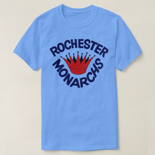 Defunct Rochester Monarchs Junior League Hockey 19 T Shirt (Design framsida)