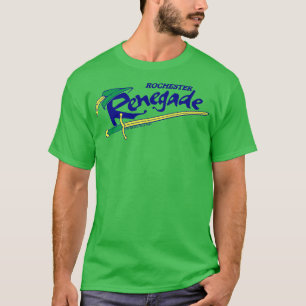 Defunct Rochester Renegade CBA Basketball 1992 T Shirt