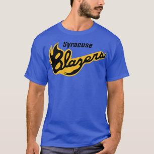 Defunct Syracuse Blazers NAHL Hockey 1977 T Shirt