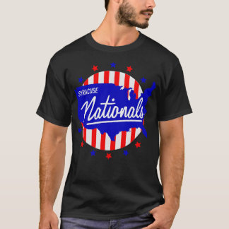 Defunct Syracuse Nationals Basketball 1961 T Shirt