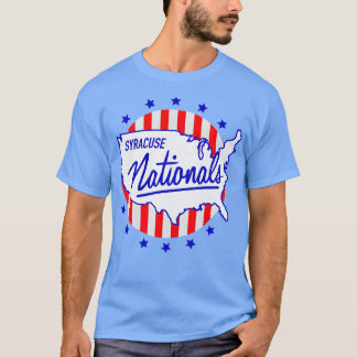 Defunct Syracuse Nationals NBL Basketball 1948 T Shirt