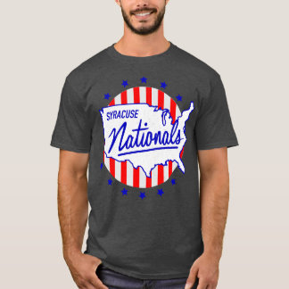 Defunct Syracuse Nationals NBL Basketball 1948 T Shirt