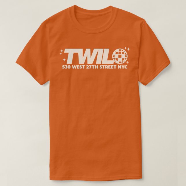 Defunct Twilo 90-talets Gay NightClub NYC T Shirt (Design framsida)