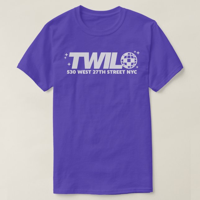 Defunct Twilo 90-talets Gay NightClub NYC T Shirt (Design framsida)