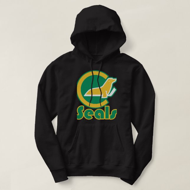 Defunctt California Golden Sälar Hockey Hoodie (Design framsida)