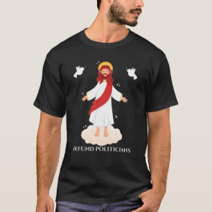 Defund Politikar Christian Jesus Bible T Shirt
