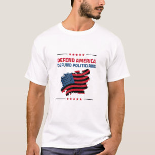 Defund Politikar Liberal Politik Freedom T Shirt