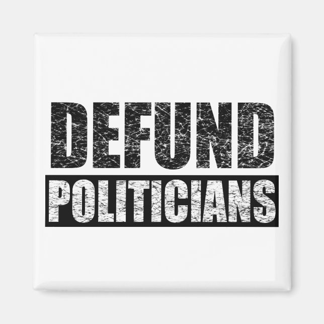 Defund-Politikar Magnet (Framsidan)