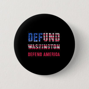 Defund Washington Defend America Reform Usa Händer Knapp
