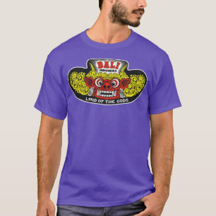 Defundet BALI Indonesia Tourist Souvenir Luggage L T Shirt