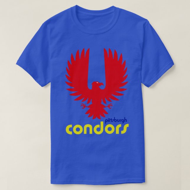 Defundet Pittsburgh Condors ABA Basketball T Shirt (Design framsida)