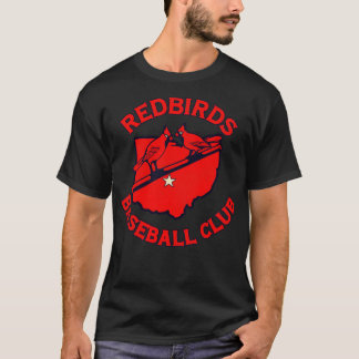 Defundra Columbus Redbird Baseball Team T Shirt