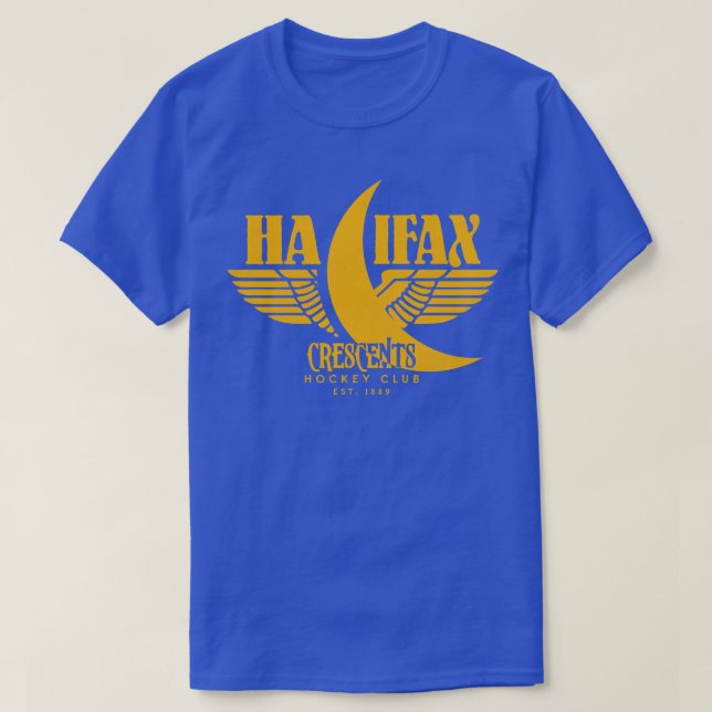 Defundra Halifax Crescenters Hockey Team T Shirt (Design framsida)