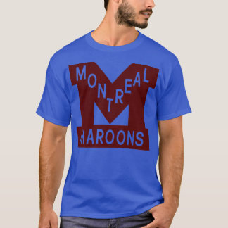 Defundra Montreal Maroons Hockey Team 1 T Shirt