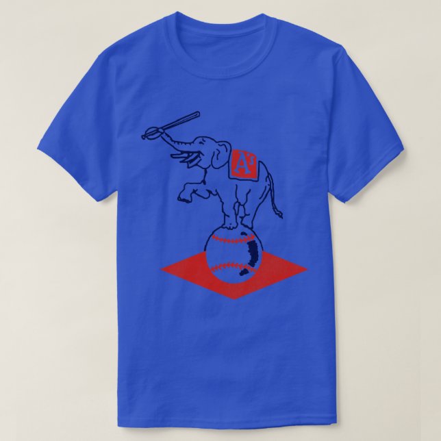 Defundra Philadelphia Athletics Baseball Team T Shirt (Design framsida)