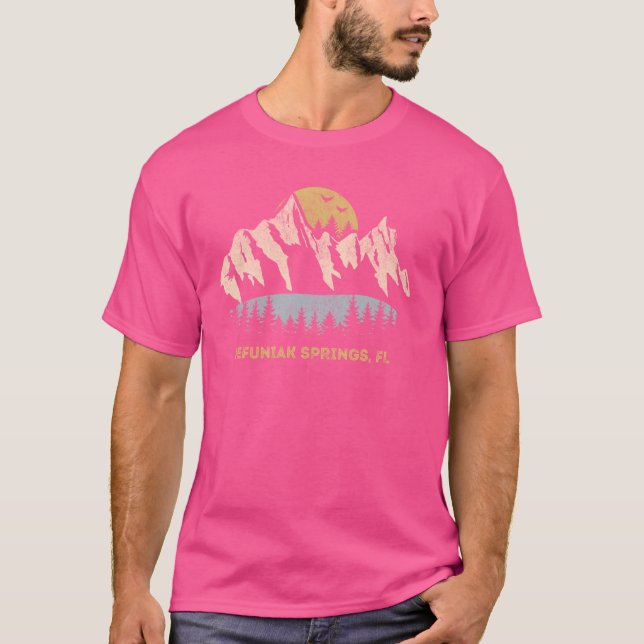 Defuniak Vår Florida Mountain Sunset Sunrise F T Shirt (Framsida)