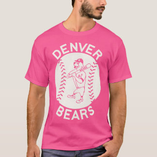 Defunkt 70-talets Denver Bears Baseball Team T Shirt