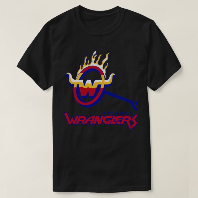 Defunkt Arizona Wranglers USFL 1983 T Shirt (Design framsida)