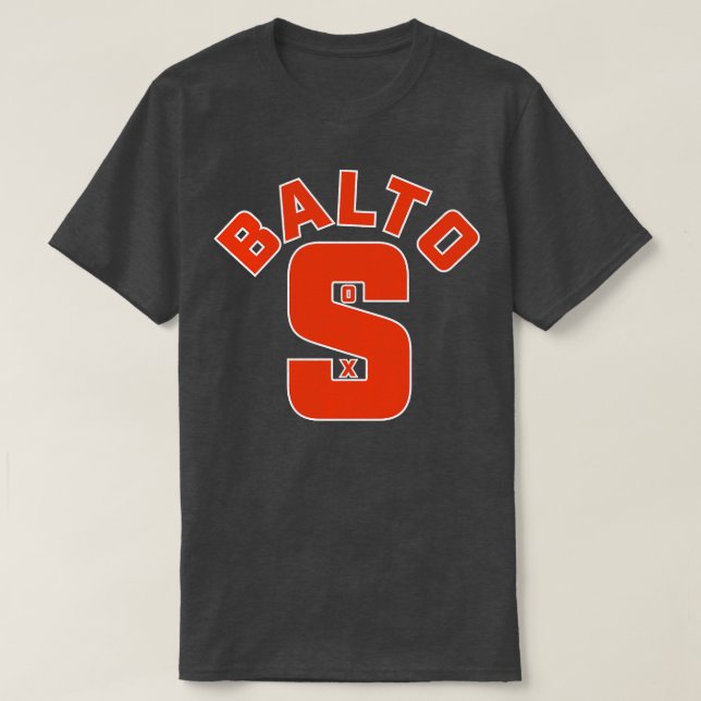 Defunkt Baltimore Black Sox Negro League Baseball T Shirt (Design framsida)