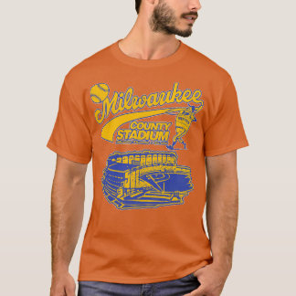 Defunkt Baseball Milwaukee County Stadium T Shirt