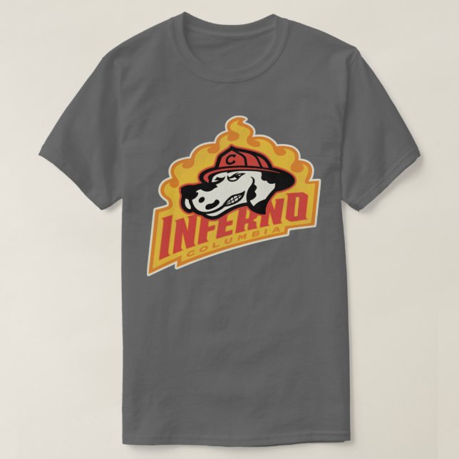 Defunkt Columbia Inferno Hockey Team T Shirt (Design framsida)