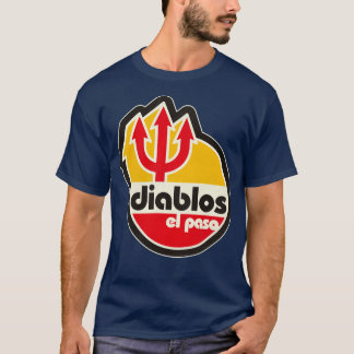 Defunkt El Paso Diablos Baseball Team T Shirt