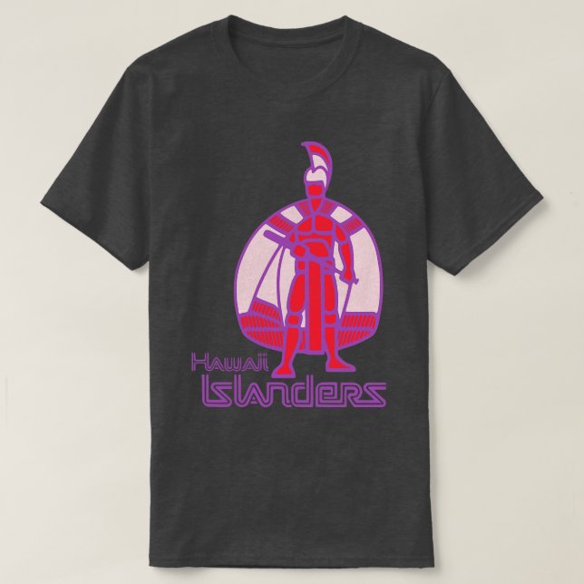 Defunkt Hawaii Islanders Baseball TShirt T Shirt (Design framsida)