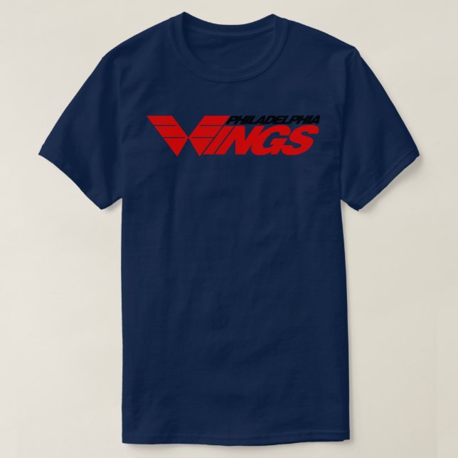 Defunkt Philadelphia Vingar Lacrosse Team T Shirt (Design framsida)