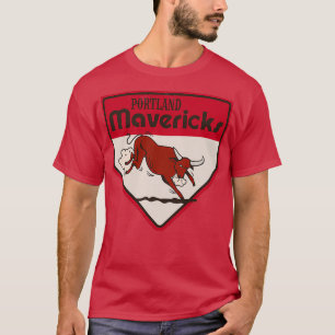 Defunkt Portland Mavericks Baseball T Shirt