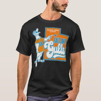 Defunkt Salt Sjö Gulls Baseball T Shirt