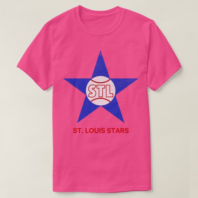 Defunkt St Louis Stars Negro League Baseball 1931 T Shirt (Design framsida)