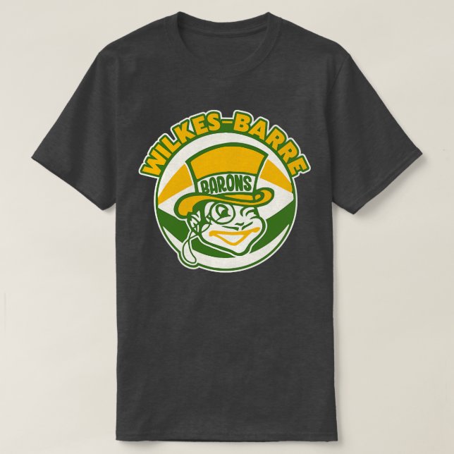 Defunkt WilkesBarre Barons Basketball Team T Shirt (Design framsida)