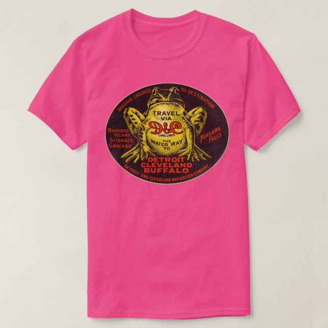 Defunktur DC Sjö Linjer Travel Souvenir Luggage La T Shirt (Design framsida)