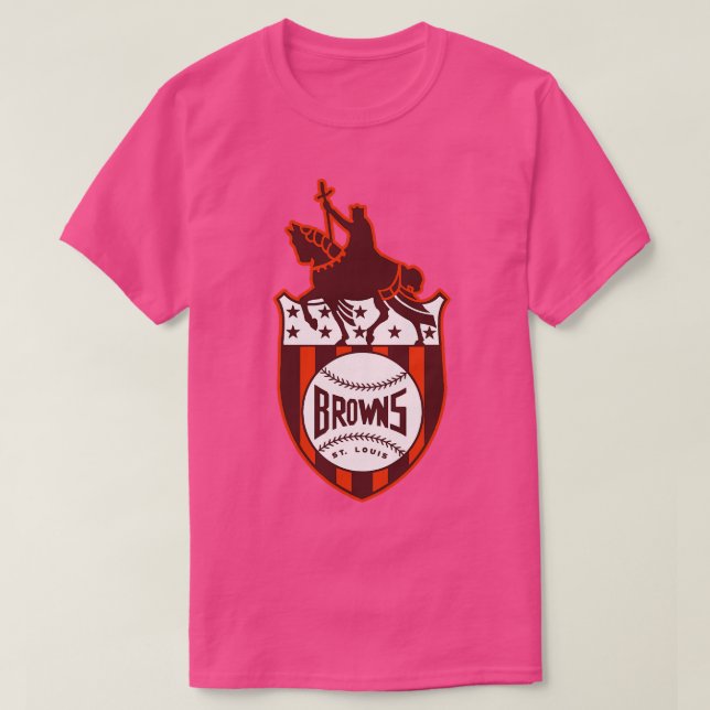 Defunktur St Louis  Baseball T Shirt (Design framsida)