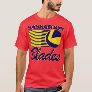 Defunt Saskatoon Blades Hockey Team T Shirt