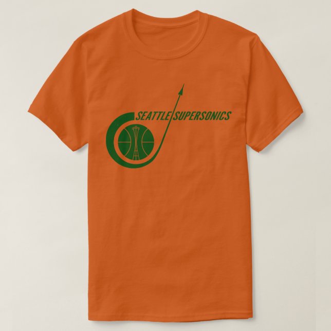 Defunt Seattle Basketball T Shirt (Design framsida)