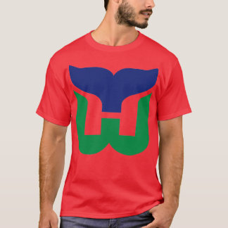 Defunting hockey Team Hartford Whalers vintage ret T Shirt