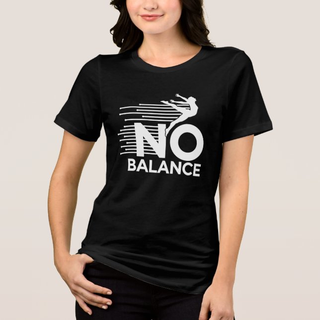 Defy Balance: Konsten Rörelse T-Shirt (Framsida)