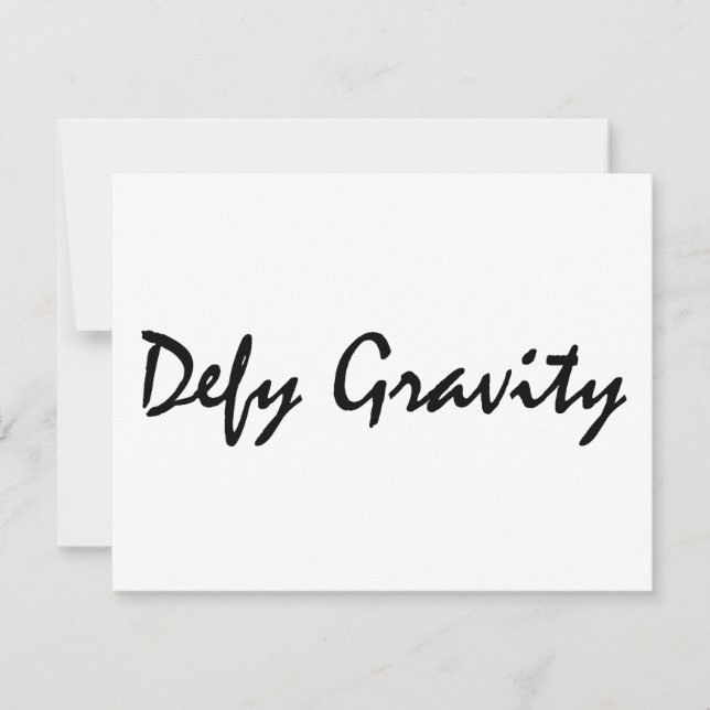 Defy Gravity (Framsida)