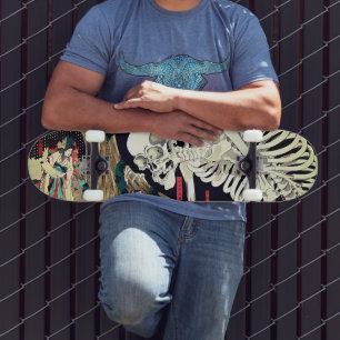 Defy Specters: Fet Kuniyoshi Skateboard