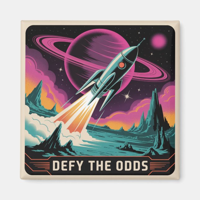 Defy The Odds Magnet (Framsidan)