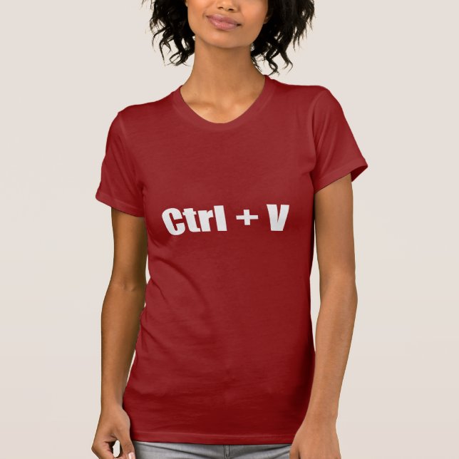 Deg - CTRL + V Tröja (Framsida)