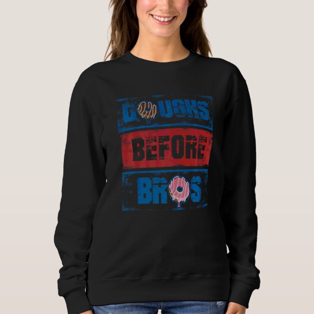 Deg före bröder Dam Donut Sprinkle Munkar  T Shirt (Framsida)