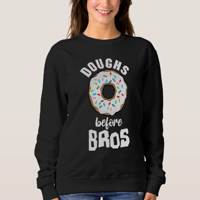 Deg före bröder  Munk  För kvinnor Flickor T Shirt (Framsida)