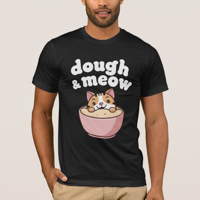 Deg & Meow T Shirt (Framsida)