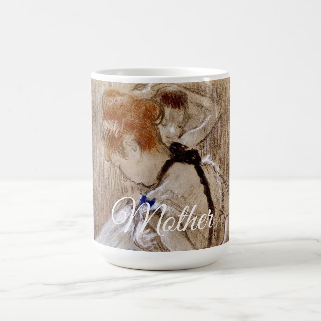 Dega’s Dancer With Blue Ribbon Kaffemugg (Center)