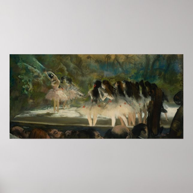Degas - Balett på Parisoperan Poster (Framsidan)